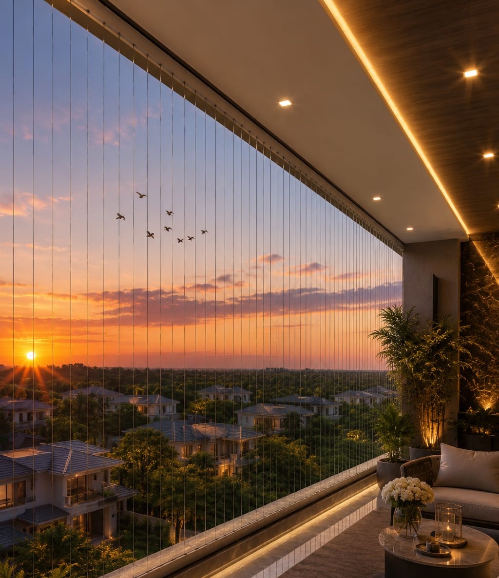 Mohan Invisible Grills Installation